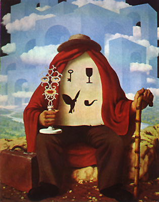 Título: El libertador (1947) Autor: Ren Magritte