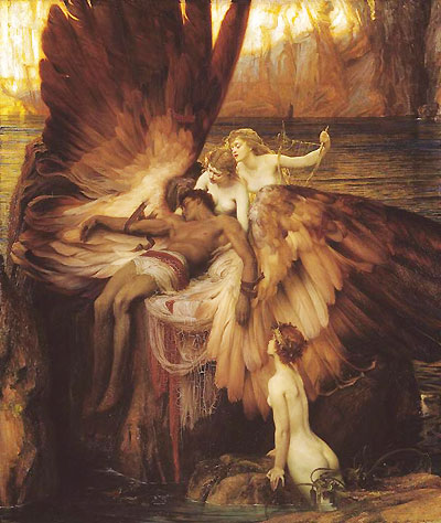 The lament for Icarus, Herbet James Draper, 1898