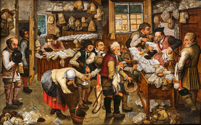 Pieter Brueghel, El abogado del pueblo (1615)