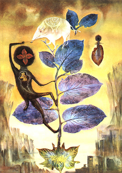 De la hierba santa (1975) de Leonora Carrington. 
