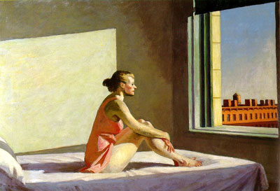 Edward Hopper, Morning sun, 1953.